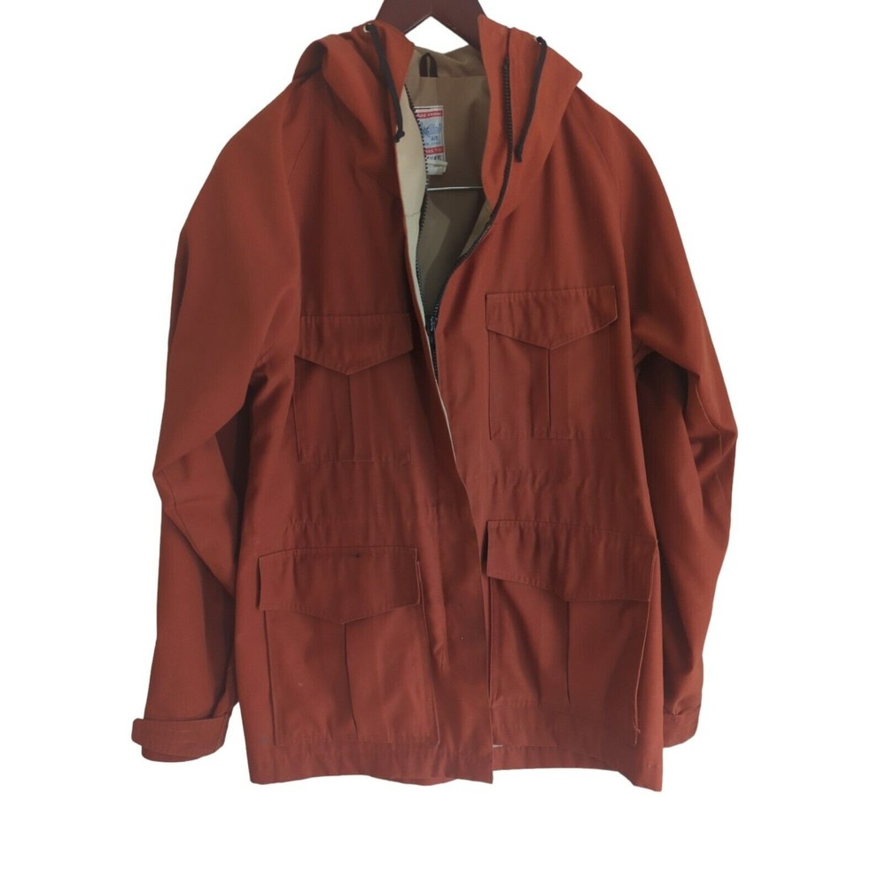 Vintage Frostline Kit Men's XS High Mountain Parka Hooded Lined Windbreaker